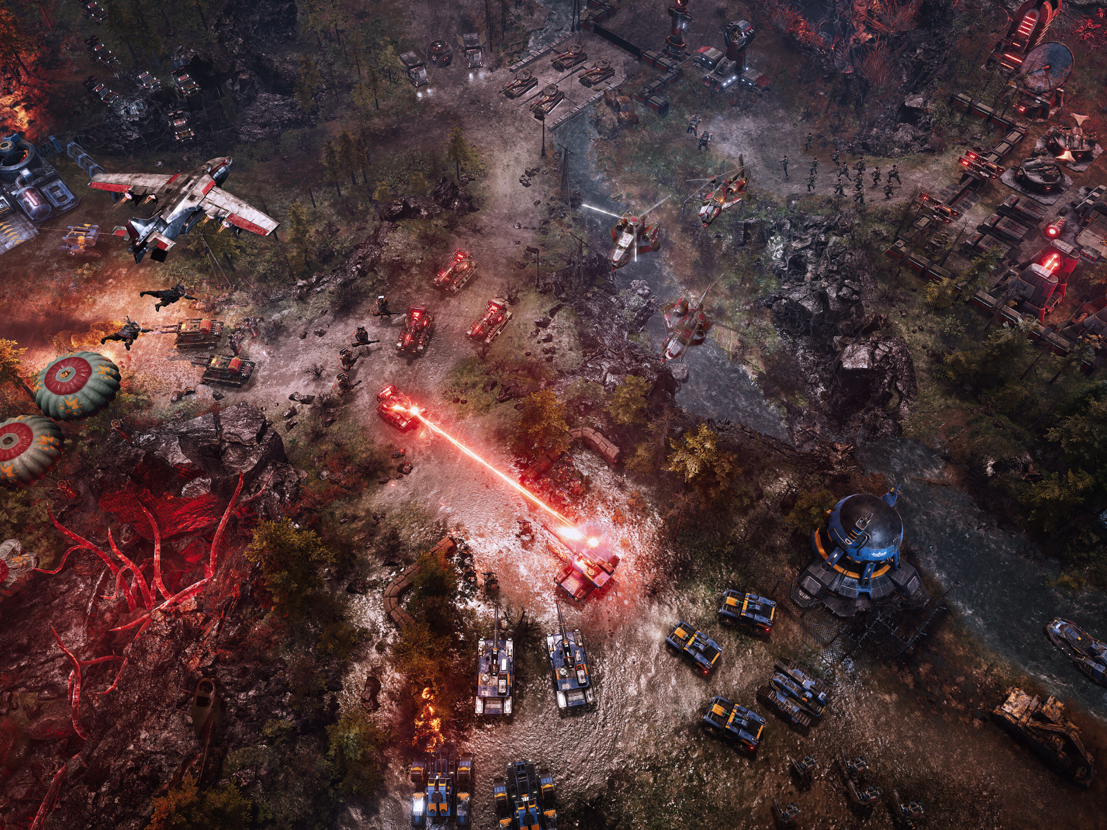 Кадр видео игры Tempest Rising