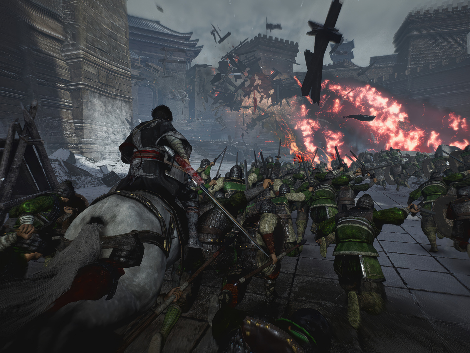 Кадр из видеоигры Dynasty Warriors: Origins