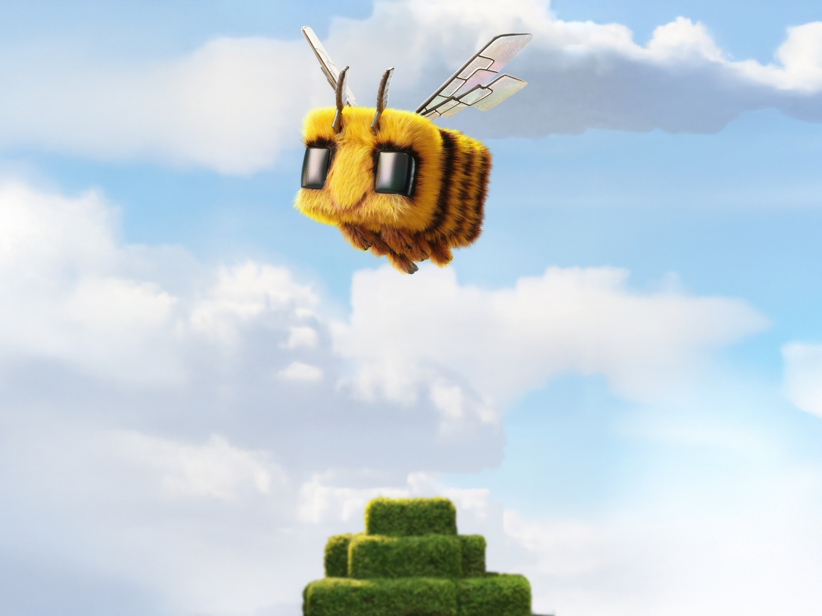 Пчела из нового фильма Minecraft в кино, 2025