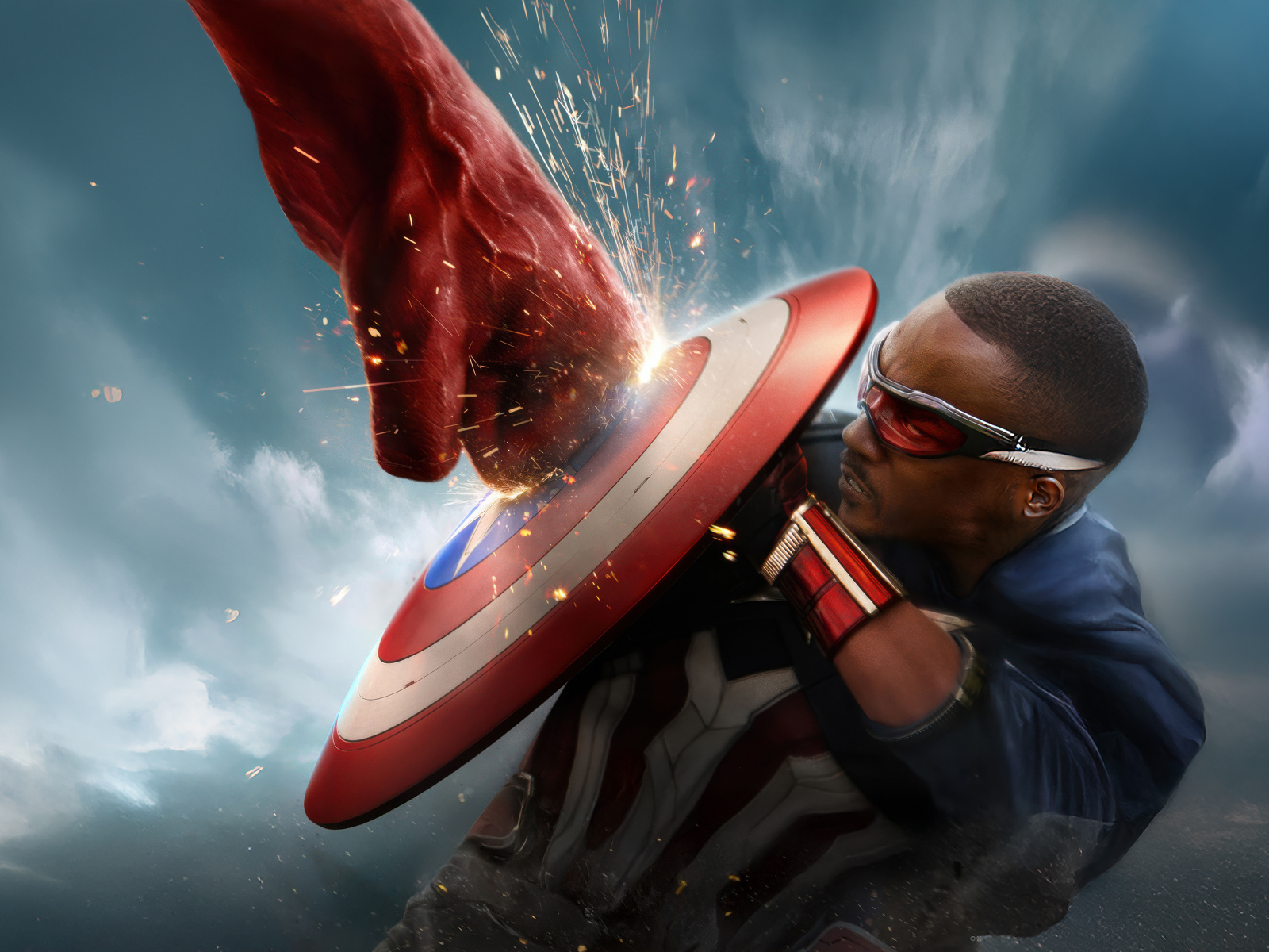 Постер фильма Капитан Америка: Дивный новый мир