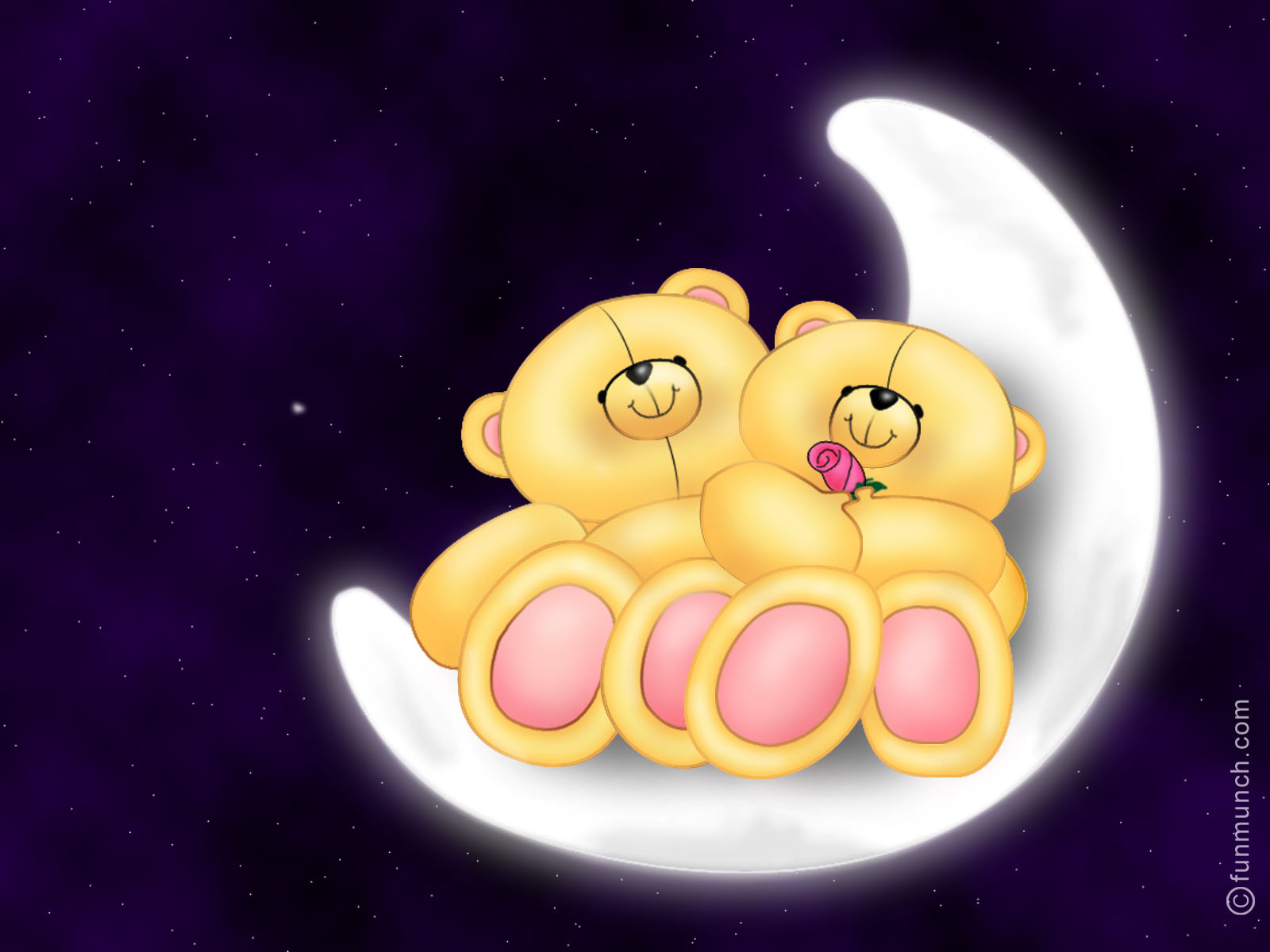 Доброй ночи романтично. Влюбленные мишки. Спокойной ночи, Медвежонок!. Спокойной ночи сердечки. Мишка на Луне.
