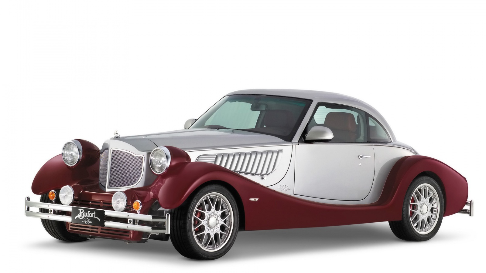 Bufori Maroon Silver