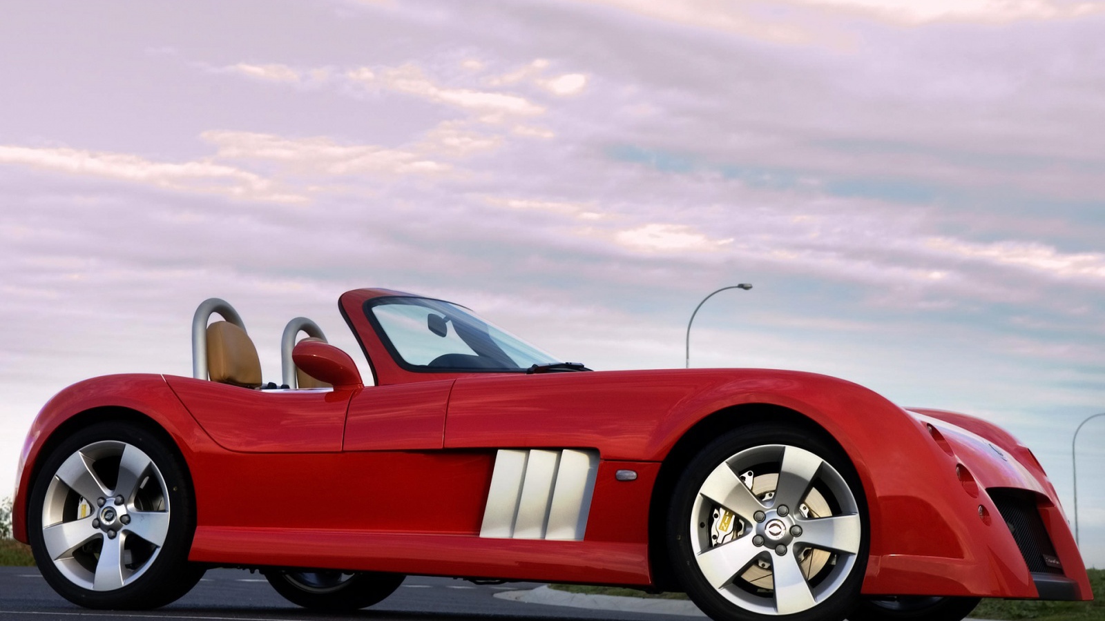 Красный спортивный Elfin