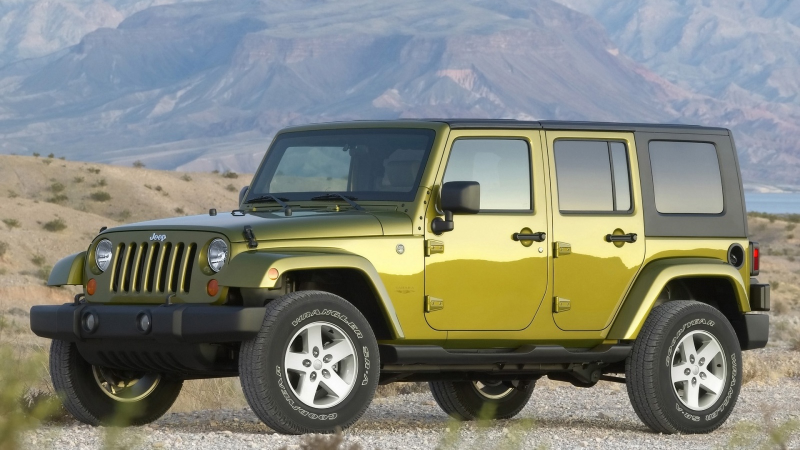 Полный привод Jeep Wrangler