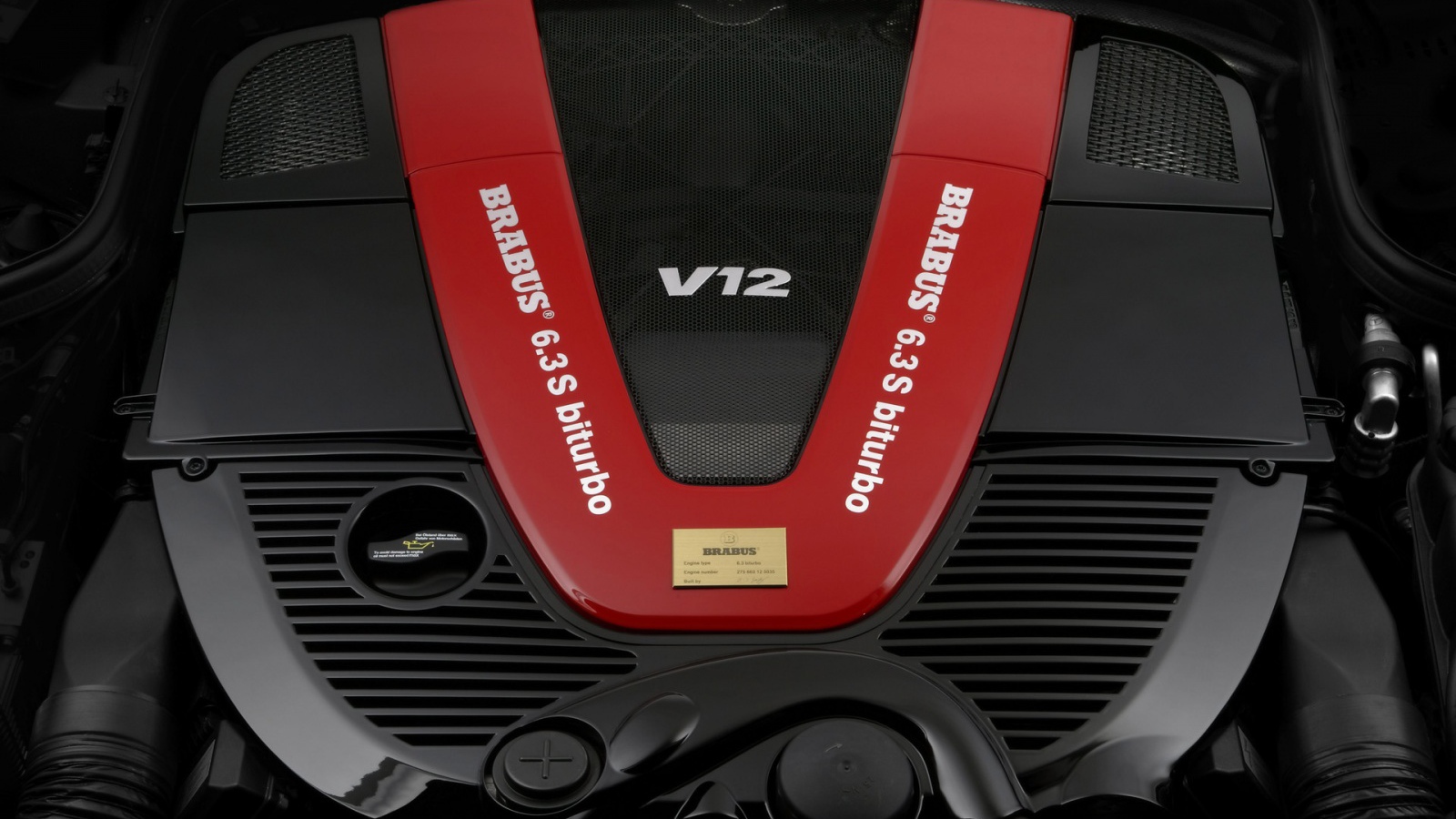 Brabus V12 двигатель