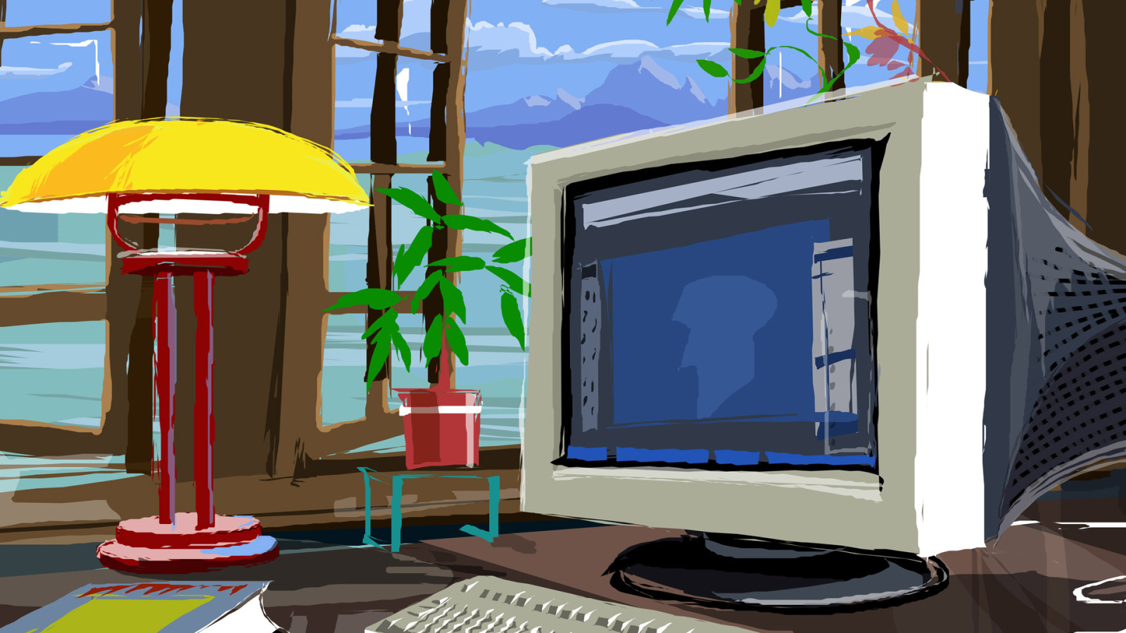 Компьютерный стол