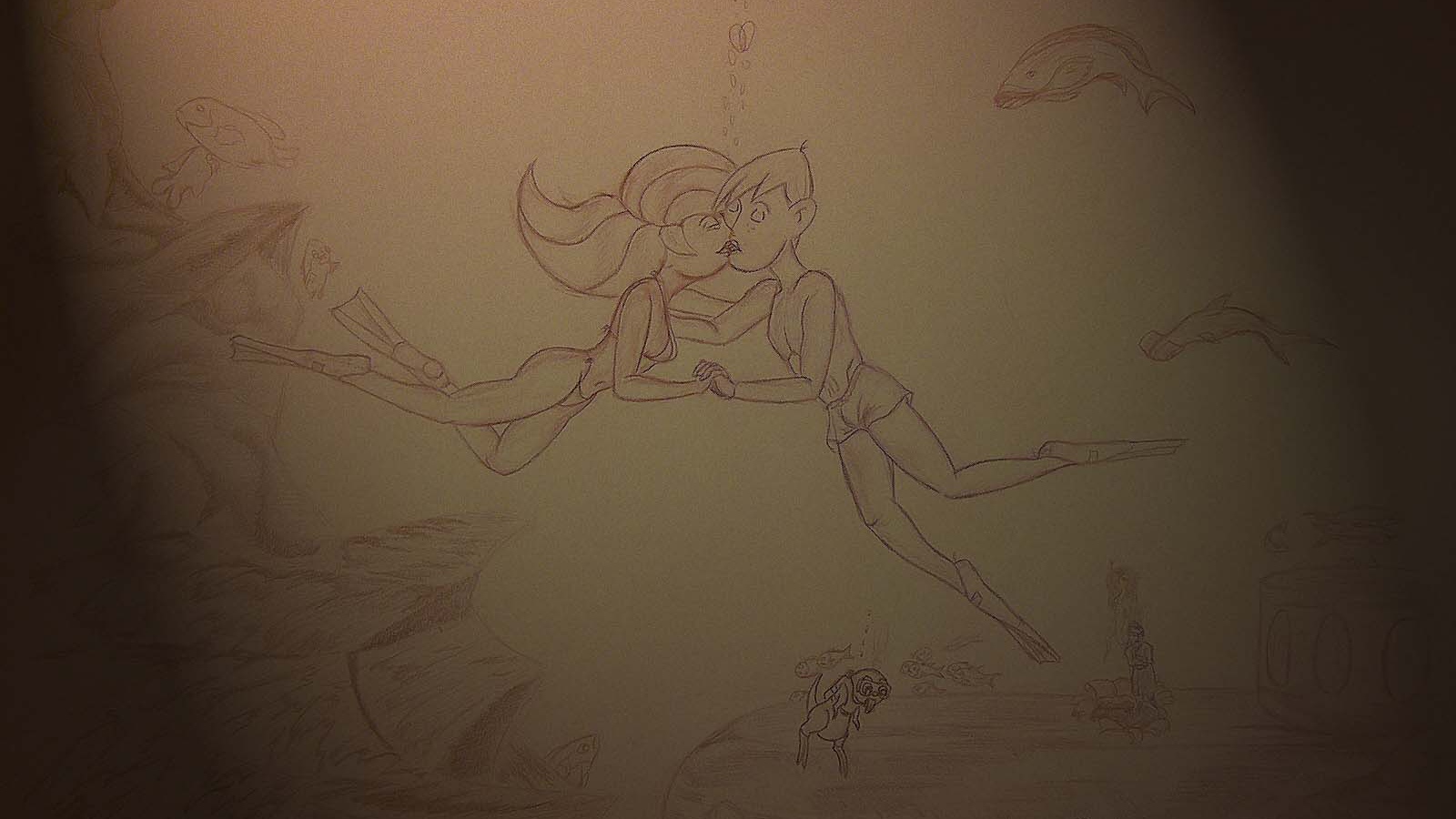 Подводный поцелуй