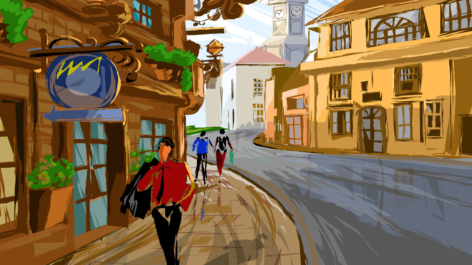 Прогулка по городу