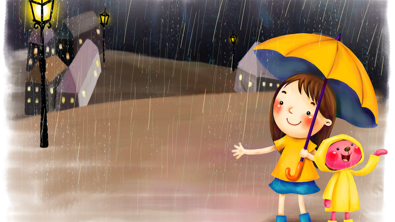 Прогулка под дождем