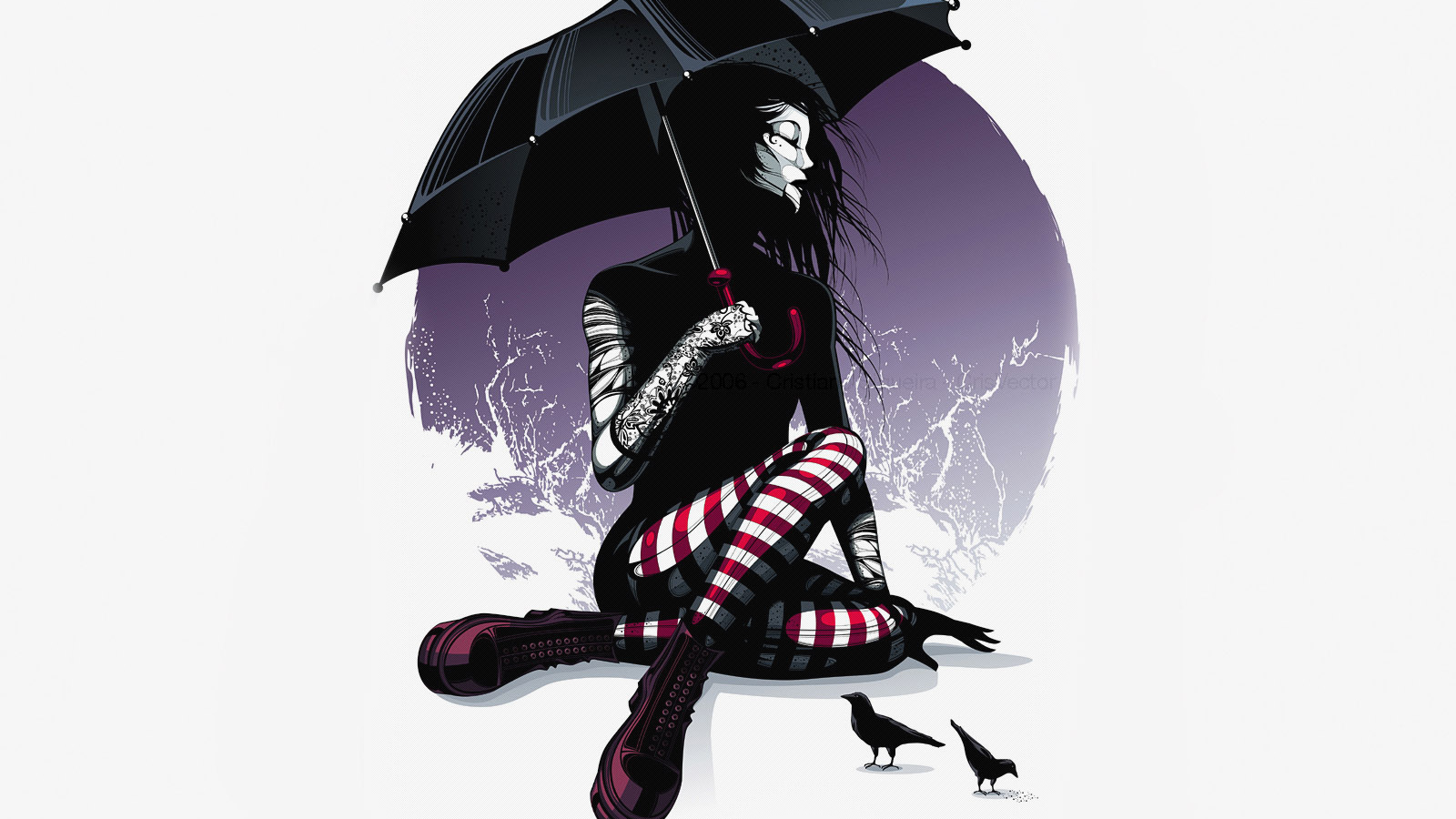 Готичная девушка