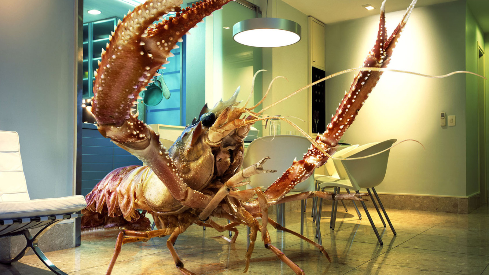 Огромный рак