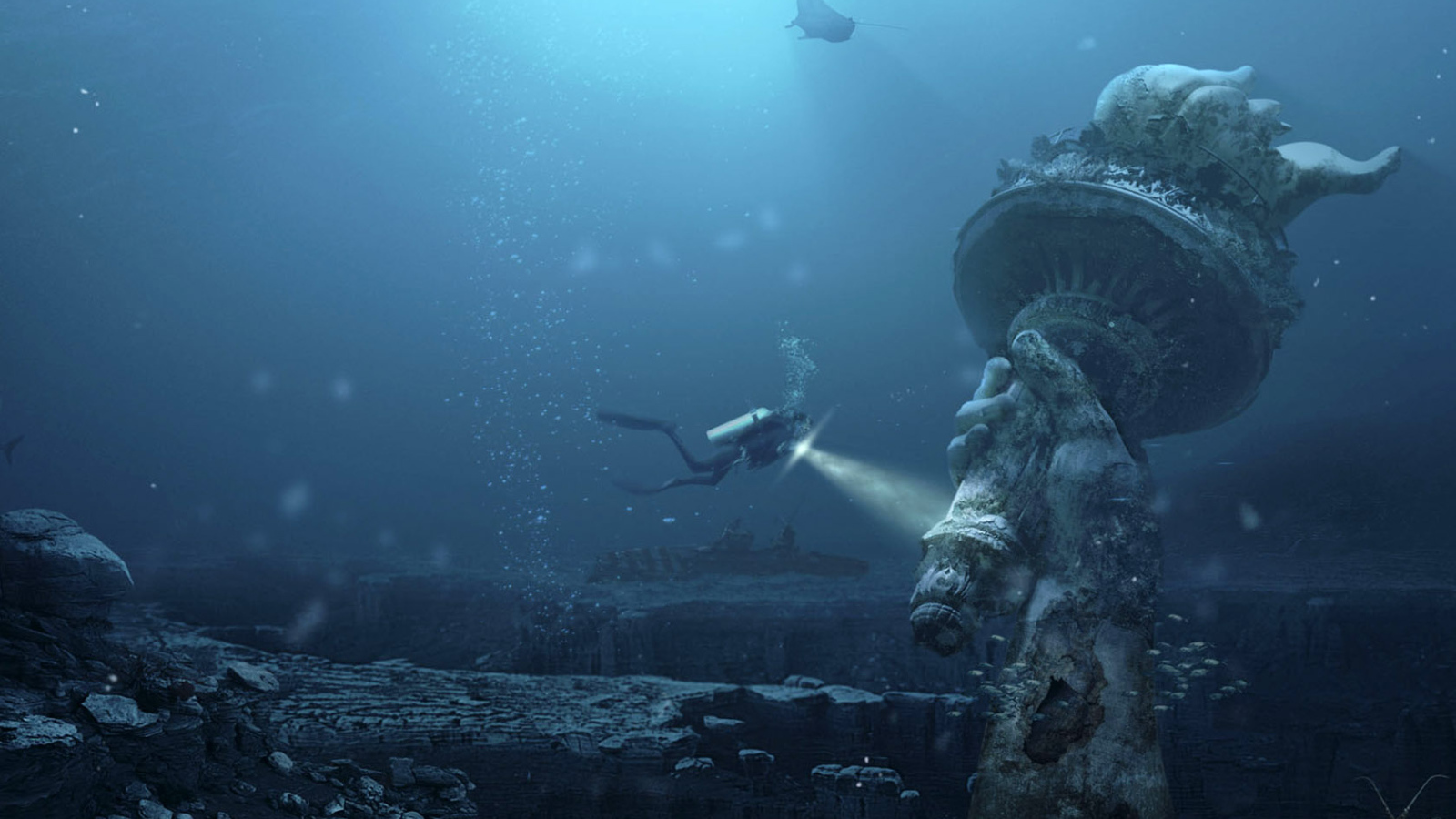 Статуя подводной свободы