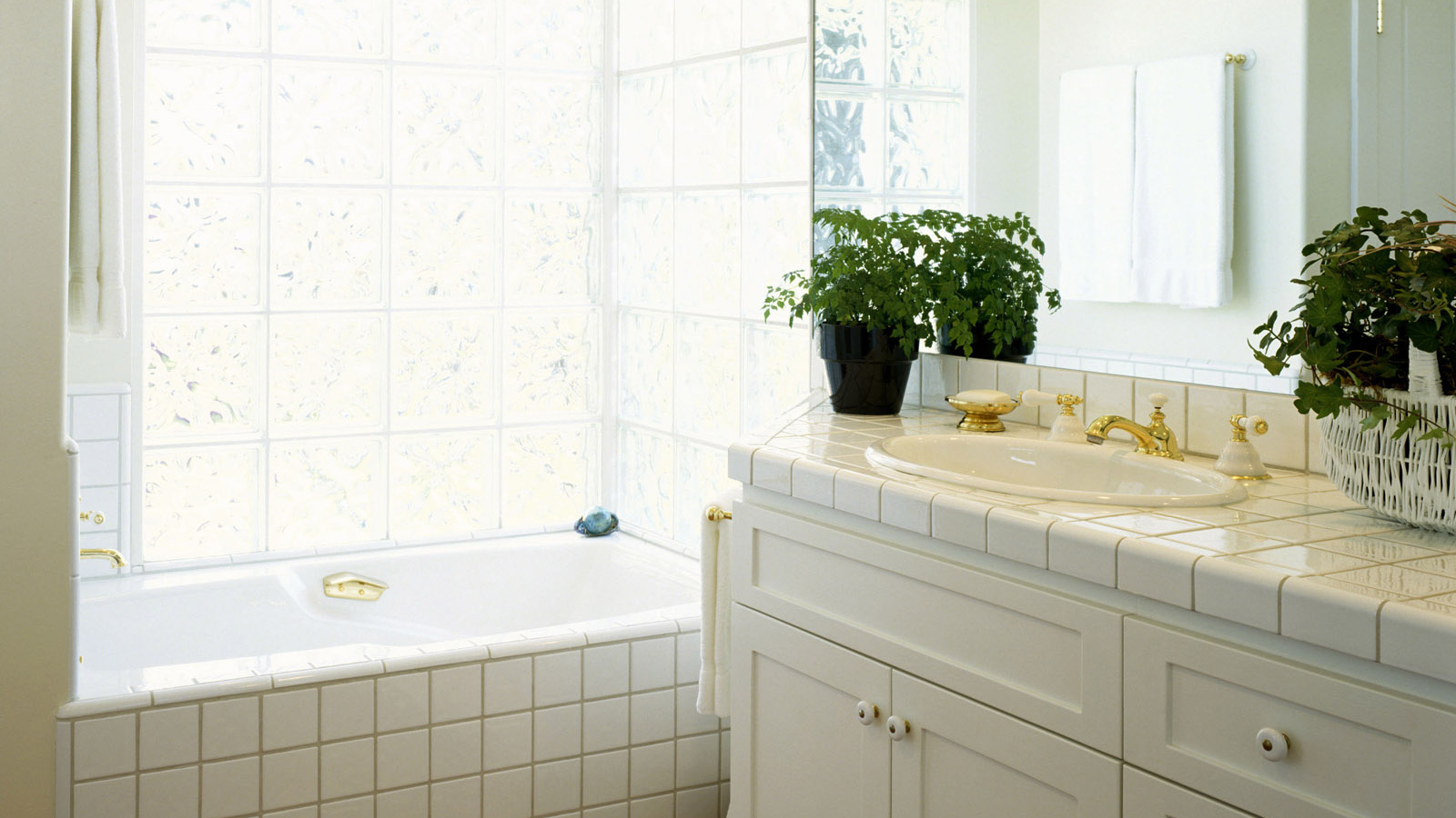 Красивая ванная комната