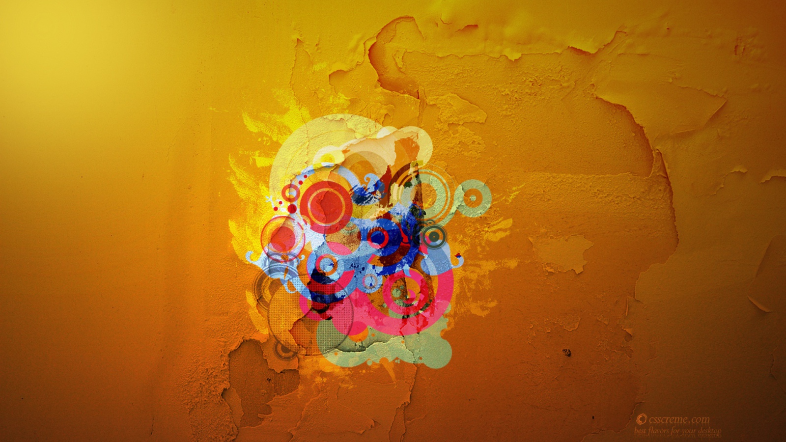 Цветная стена