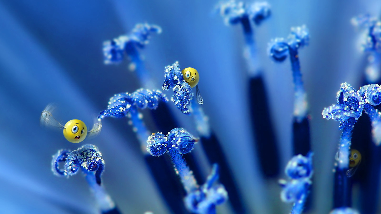 Цветочные пылинки