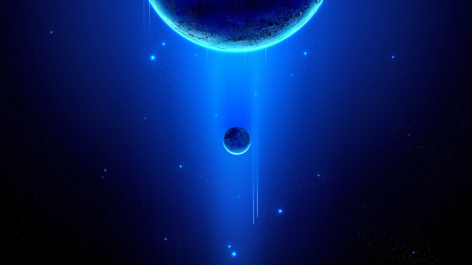 Два голубых карлика