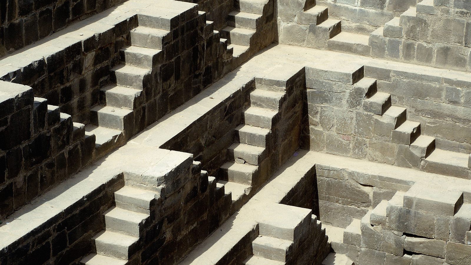 Детали Чанг Баори / Абанери / Раджастан / Индия