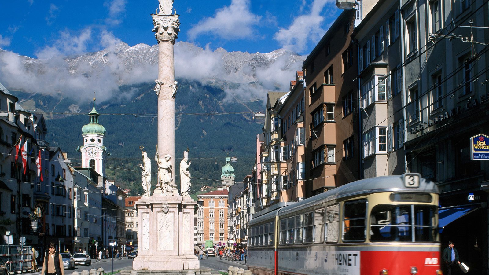 Улица Марии Терезы, Инсбрук, Австрия