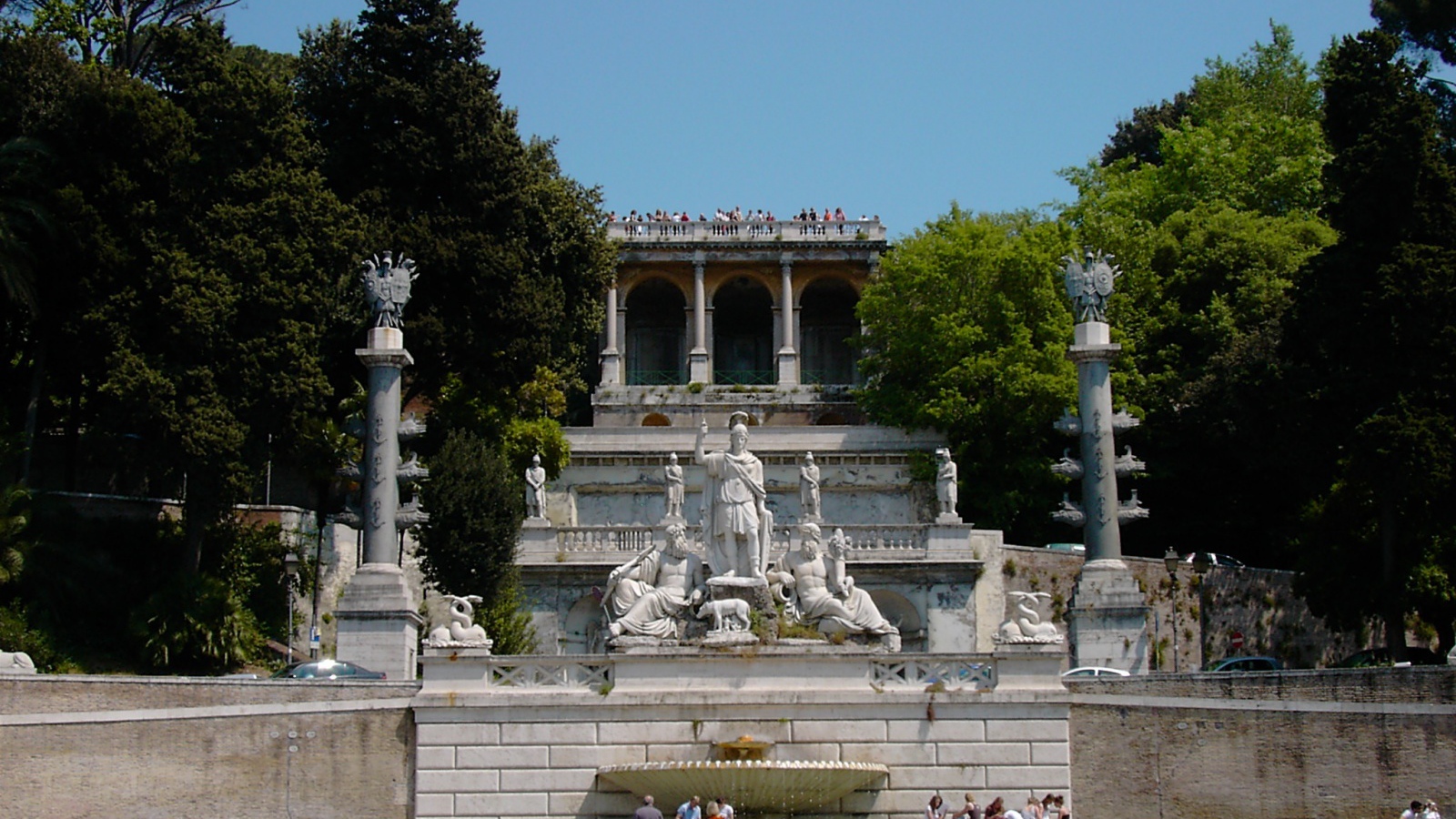 Terrazza del Pinicio - Скульптуры Италии