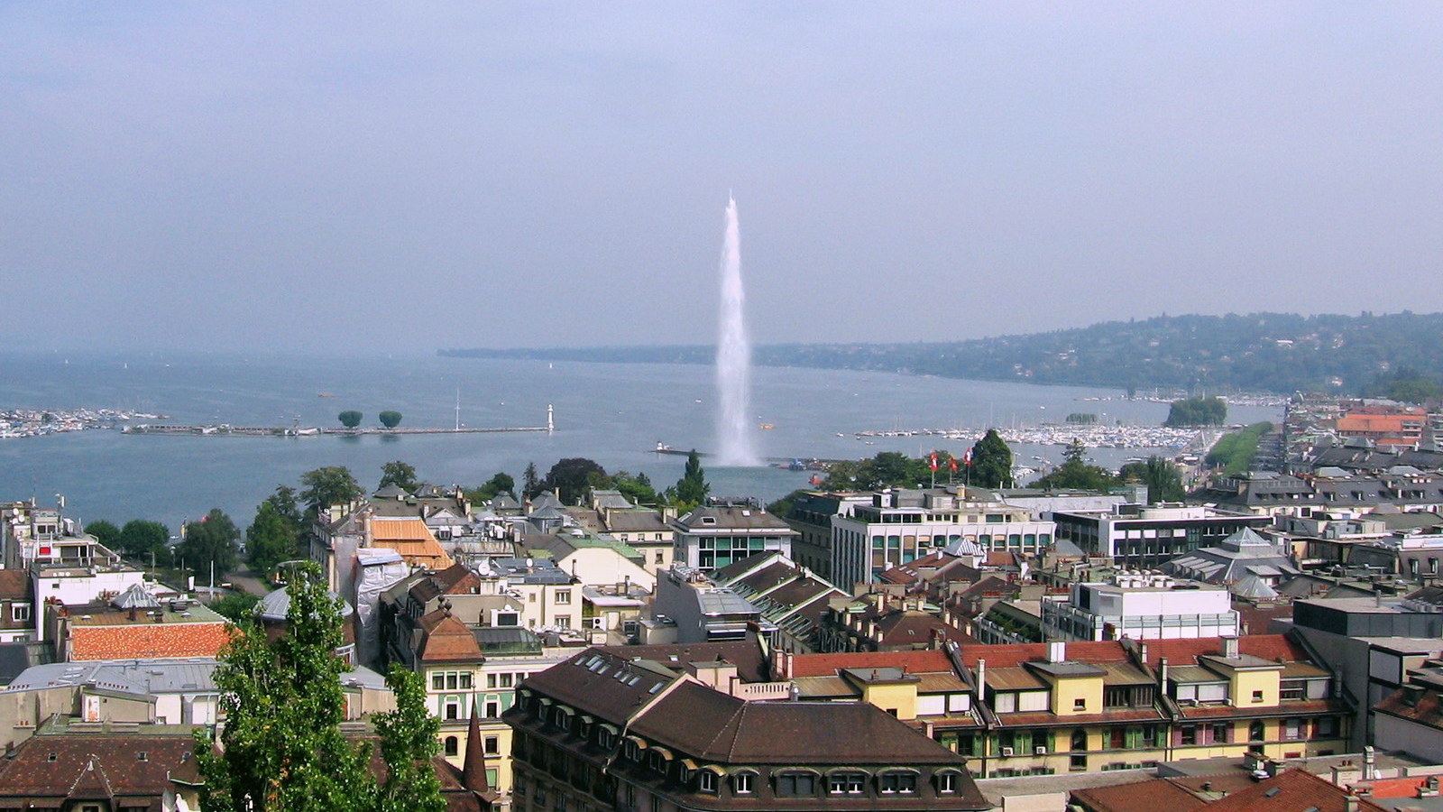 Озеро Женева, Женева