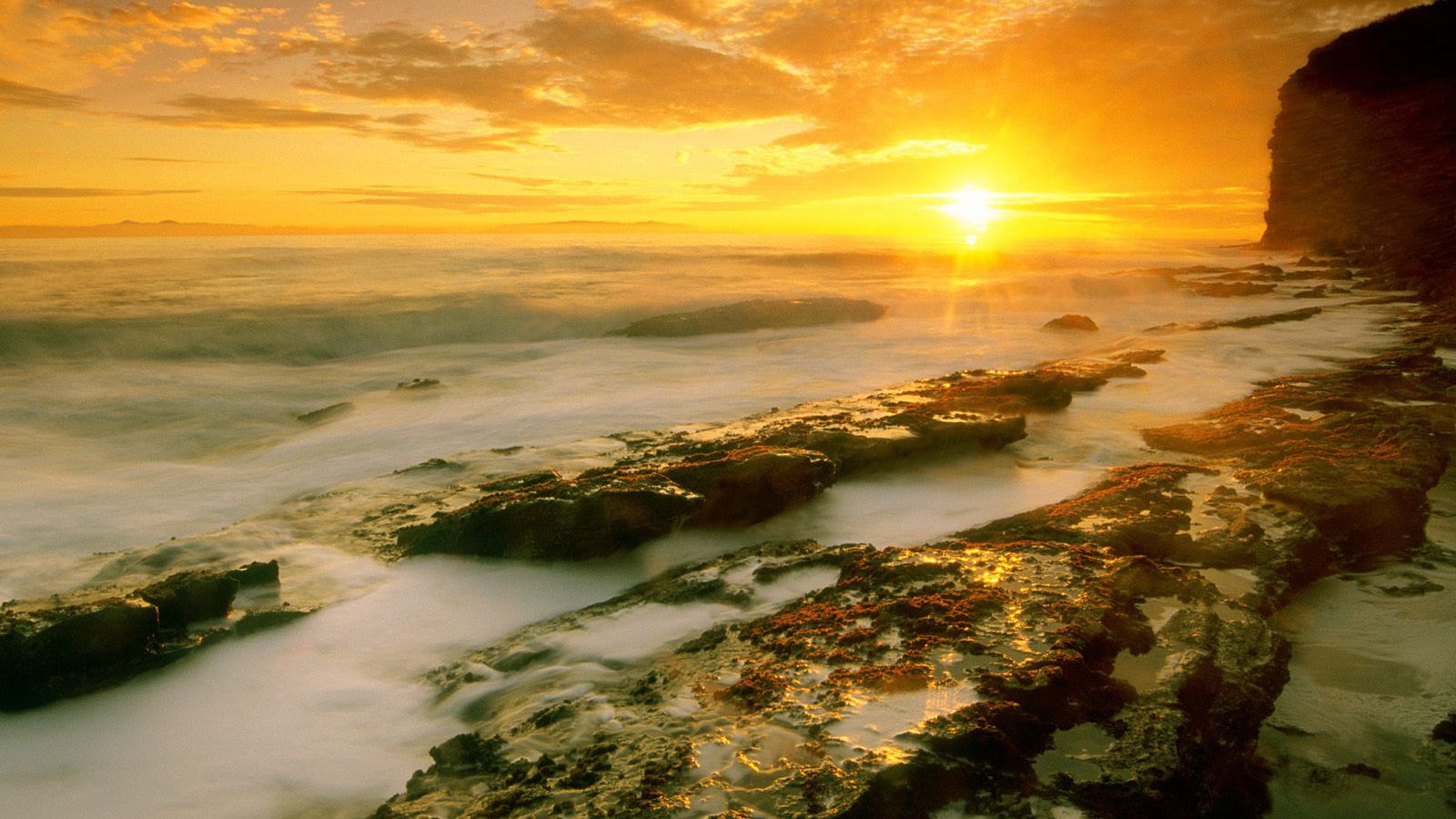 Красивый вид на море  / Сан Педро / Калифорния / США