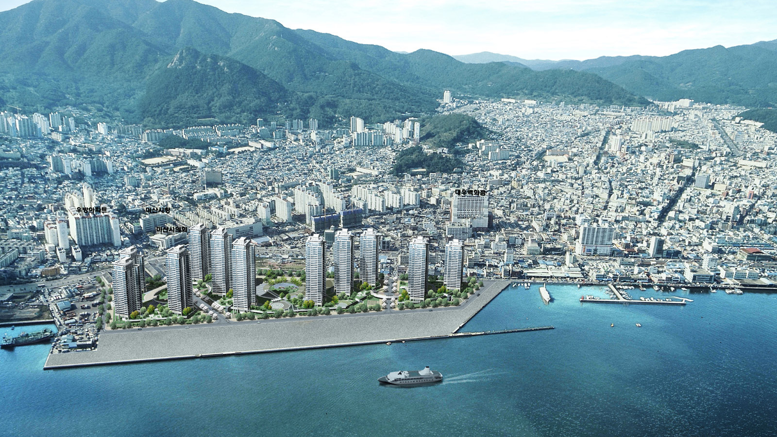 Прибрежный город