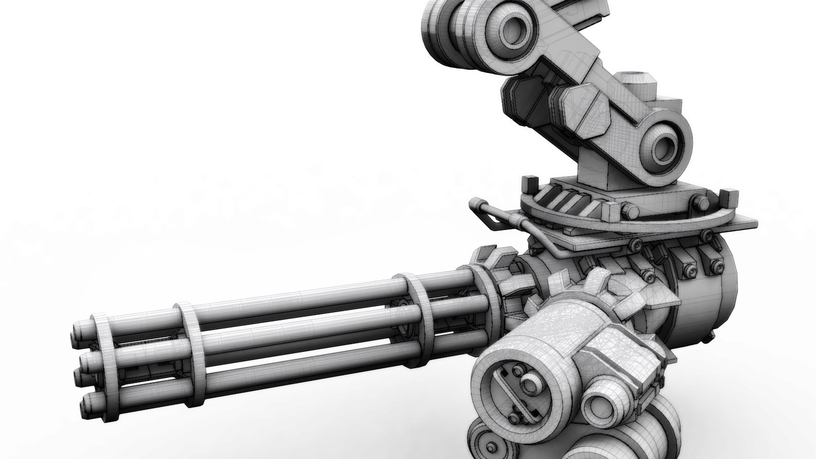 Пулемет мясорубка