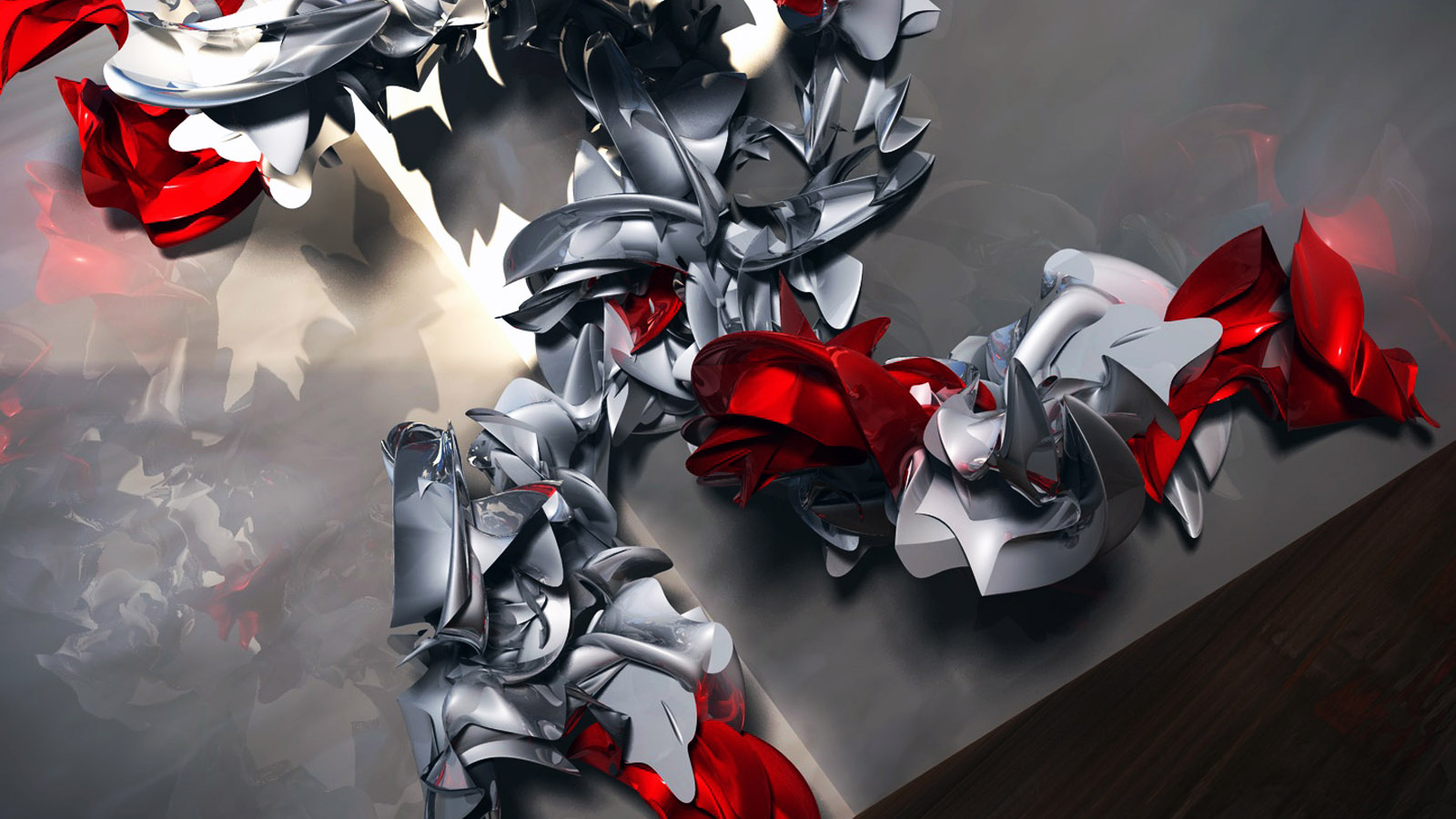 Металлические лепестки