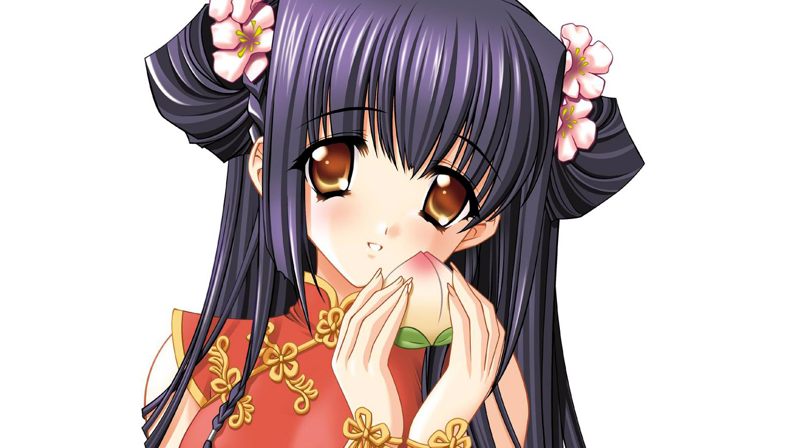 Девочка с цветочком