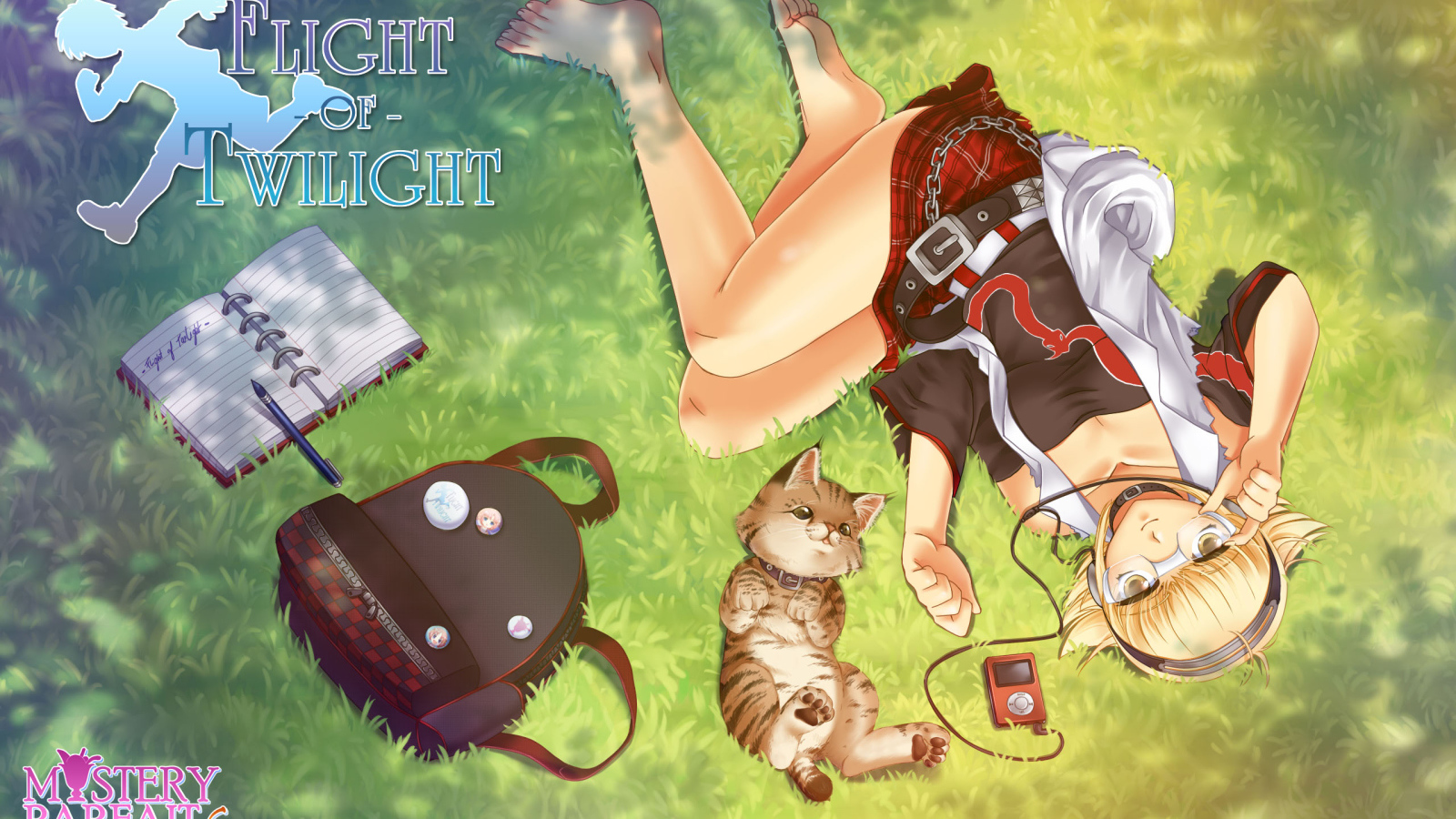 Школьница аниме