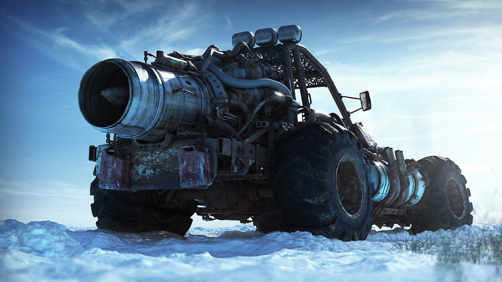 Постапокалиптический автомобиль