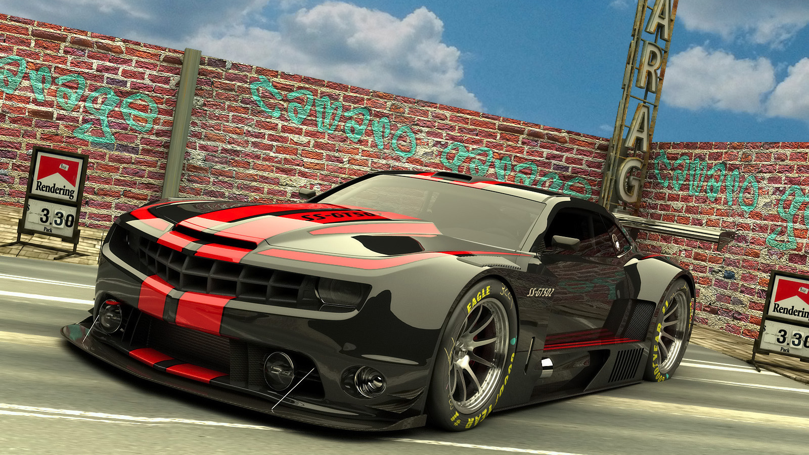 Черный Камаро