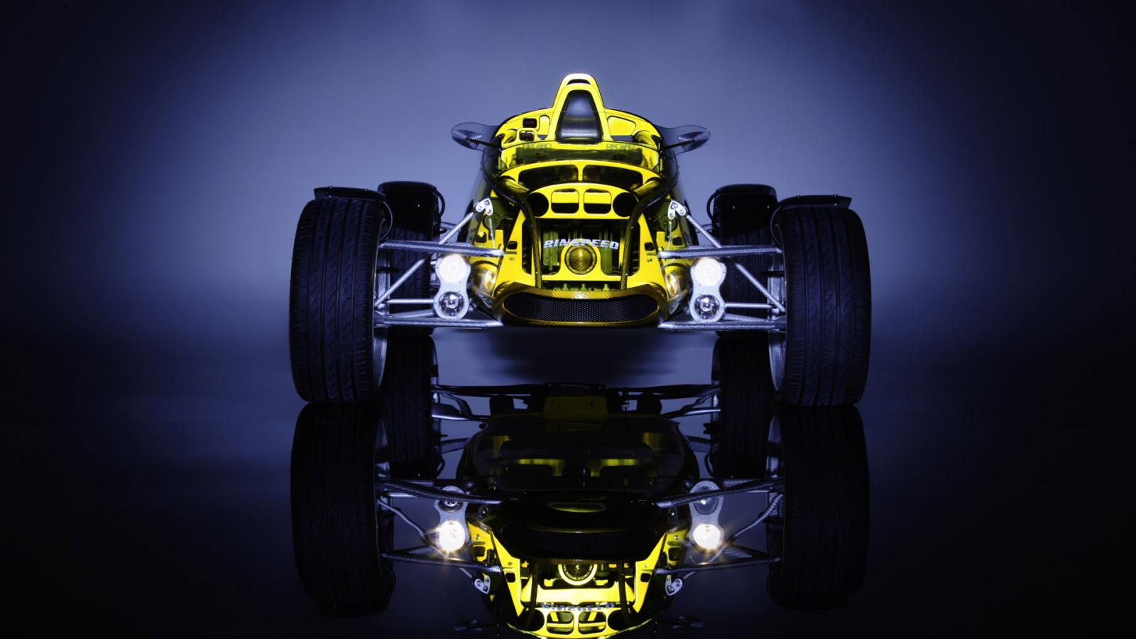 Желтый концепт авто