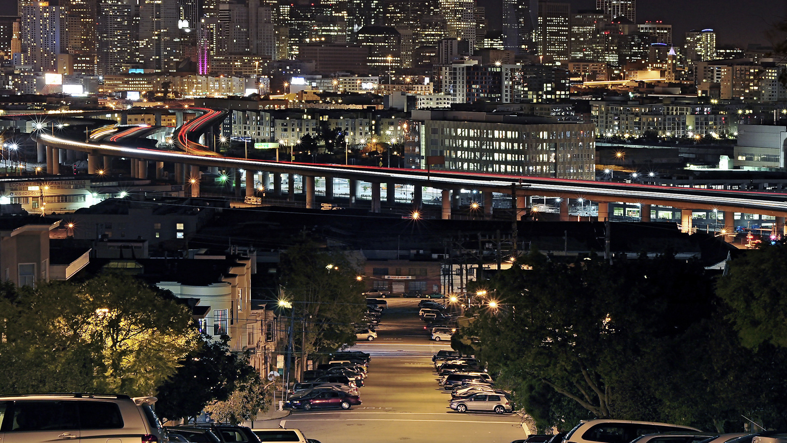 Вид на Даунтаун