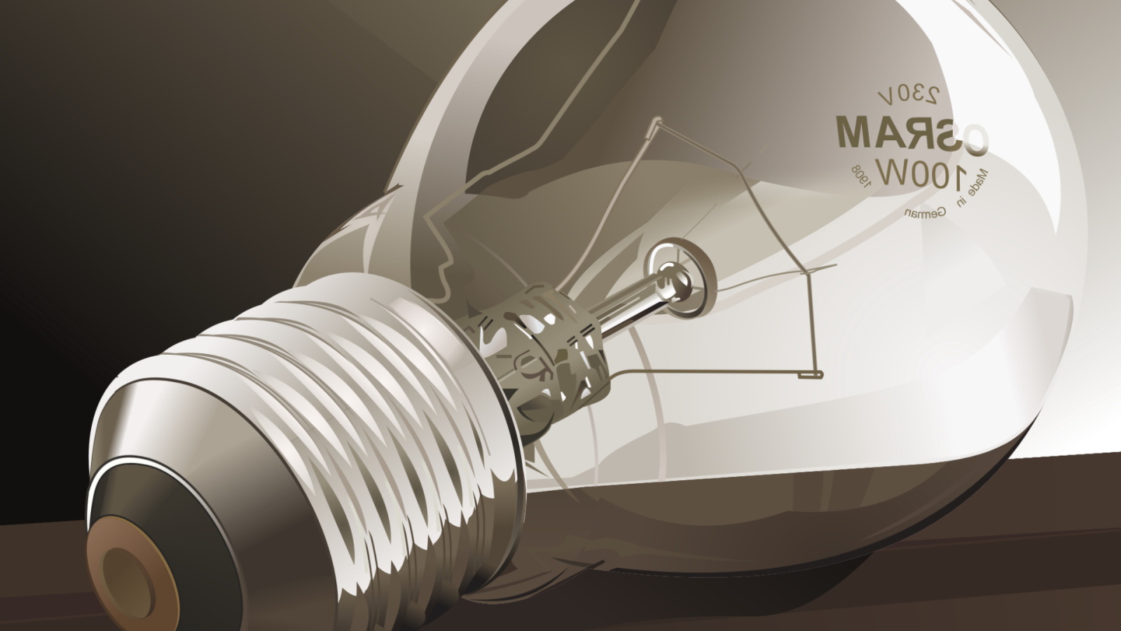 Лампочка в 100 Вт