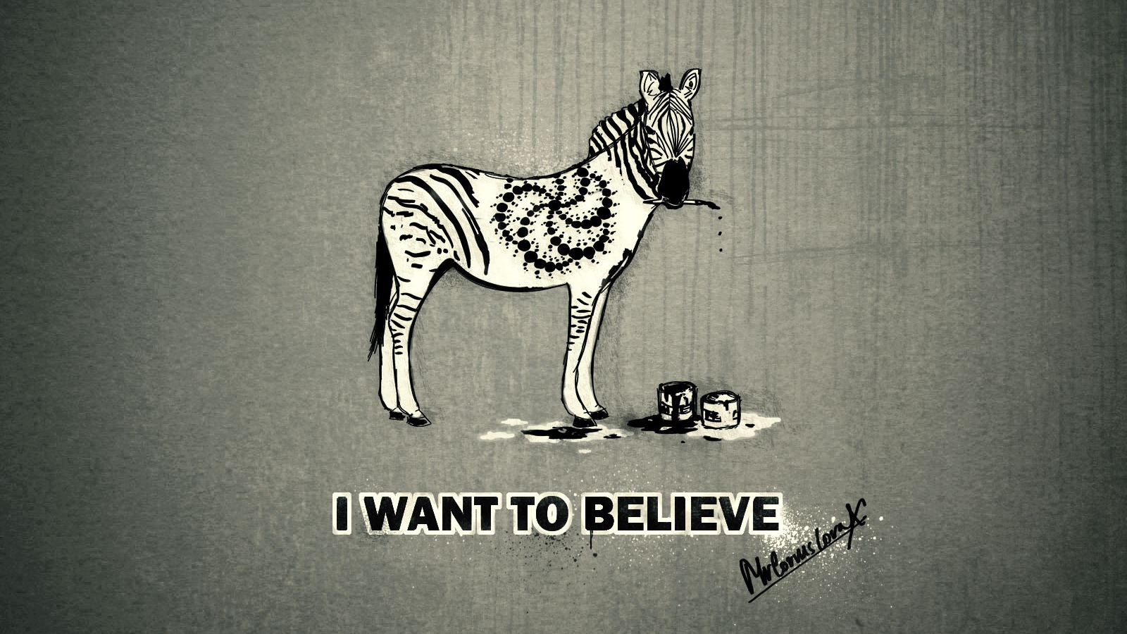 I want to believe
