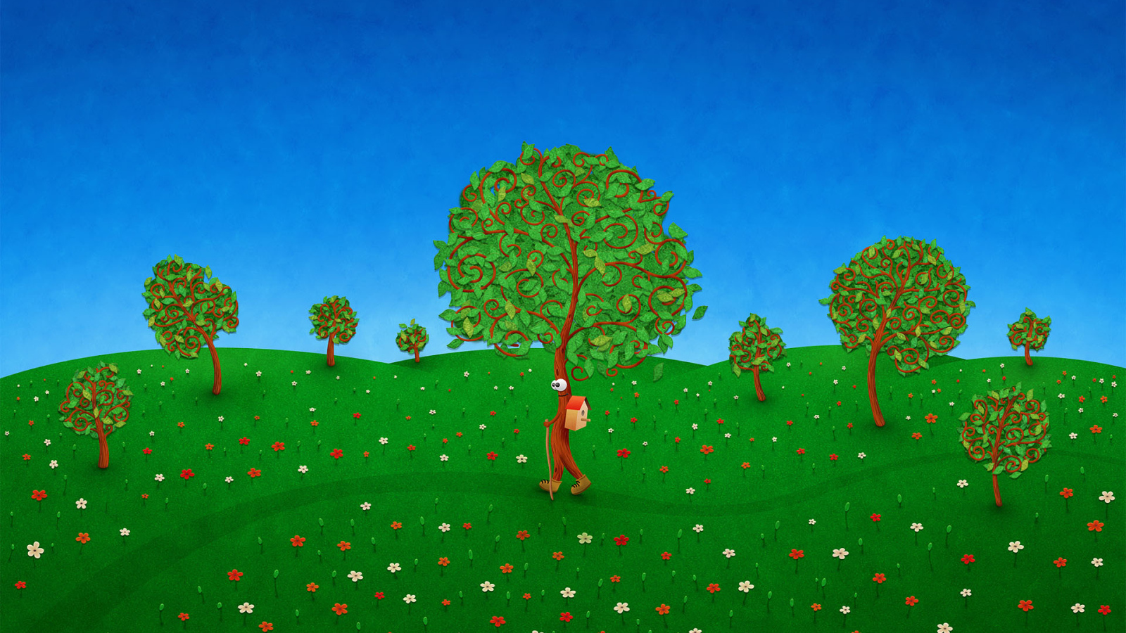 Сказочное дерево