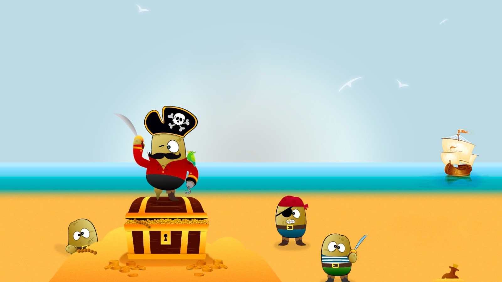 Пиратский картофель