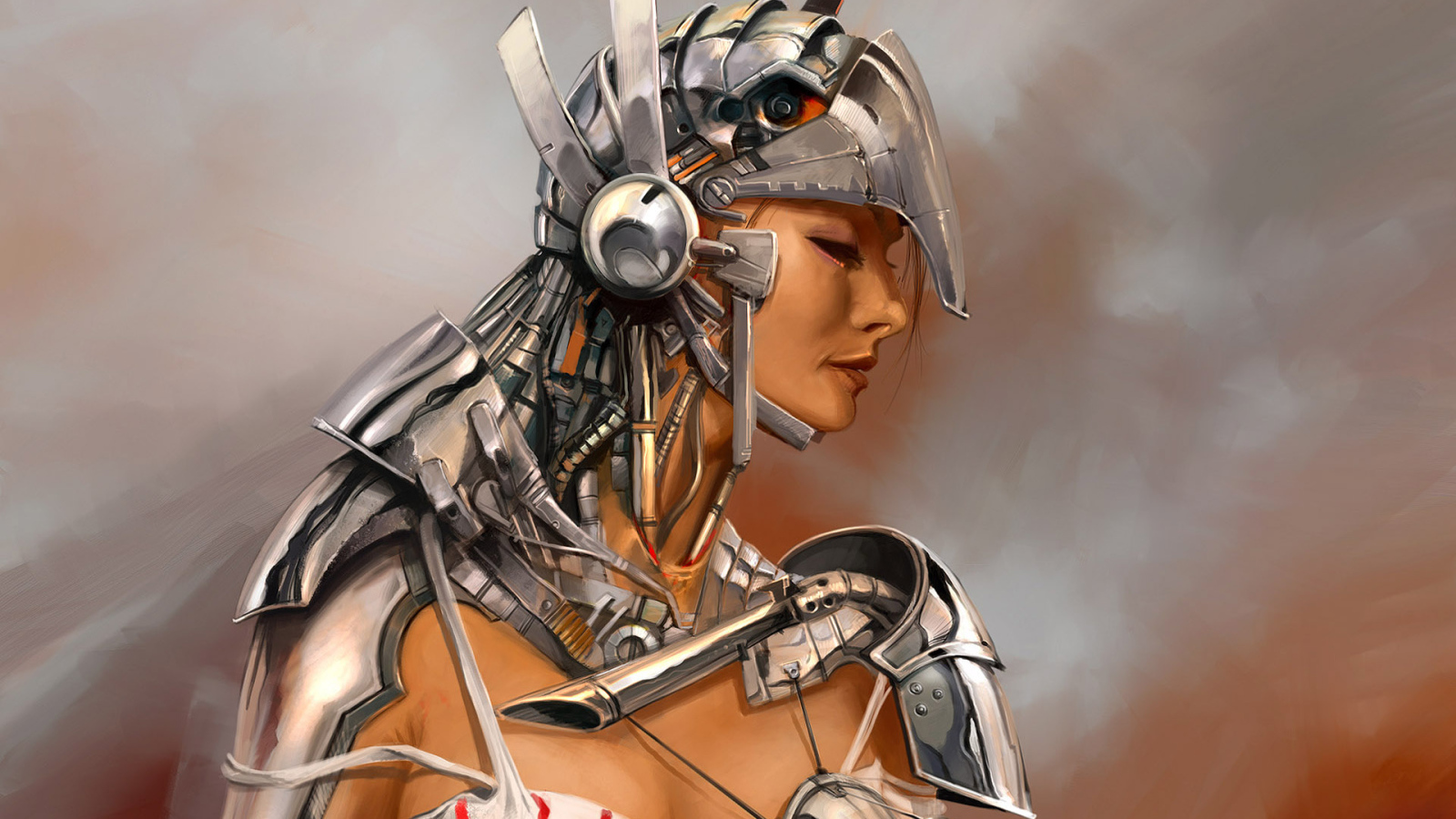 Девушка в доспехах