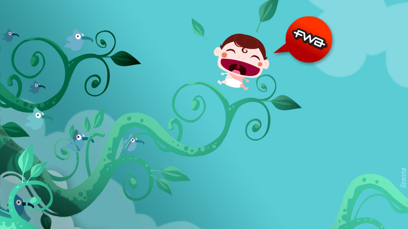 Веселый малыш