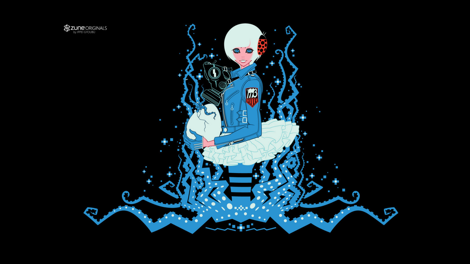 Векторная девчонка