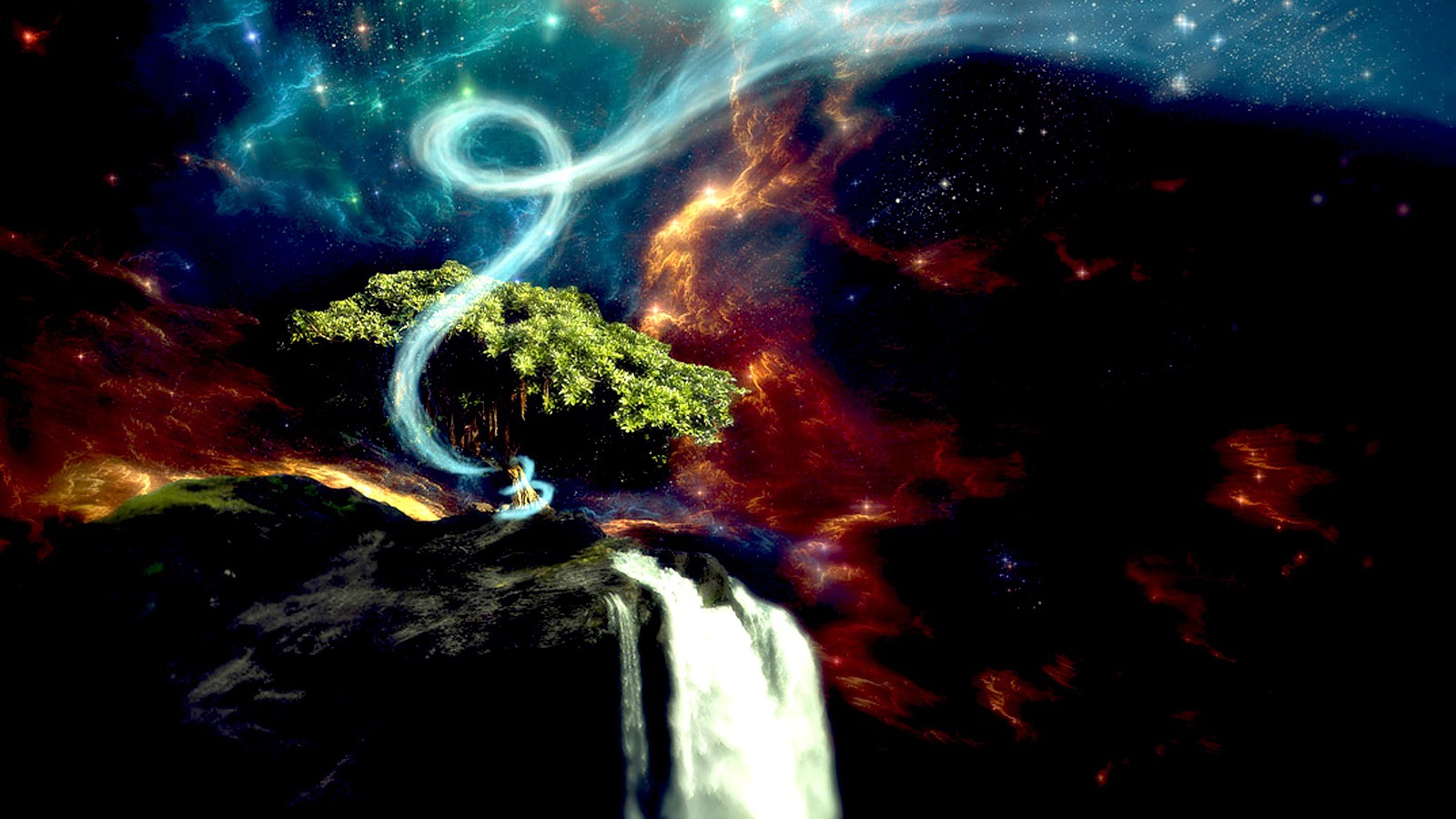 Фантастический водопад