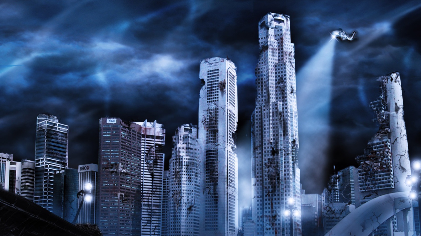 Разрушенный Сингапур