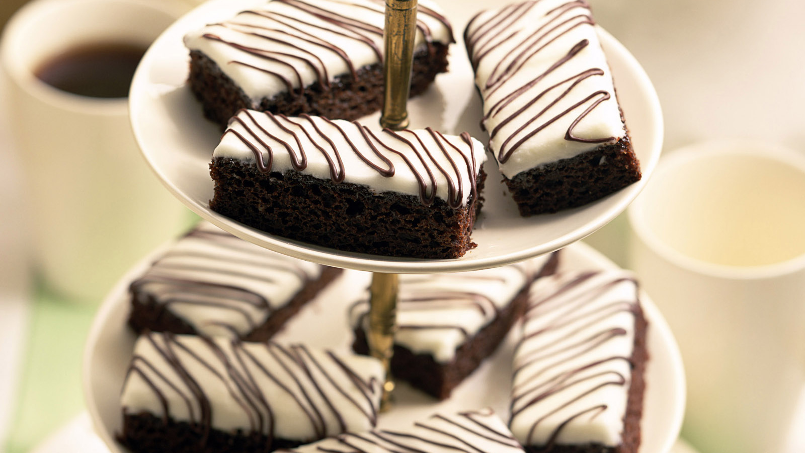 Шоколадное пирожное