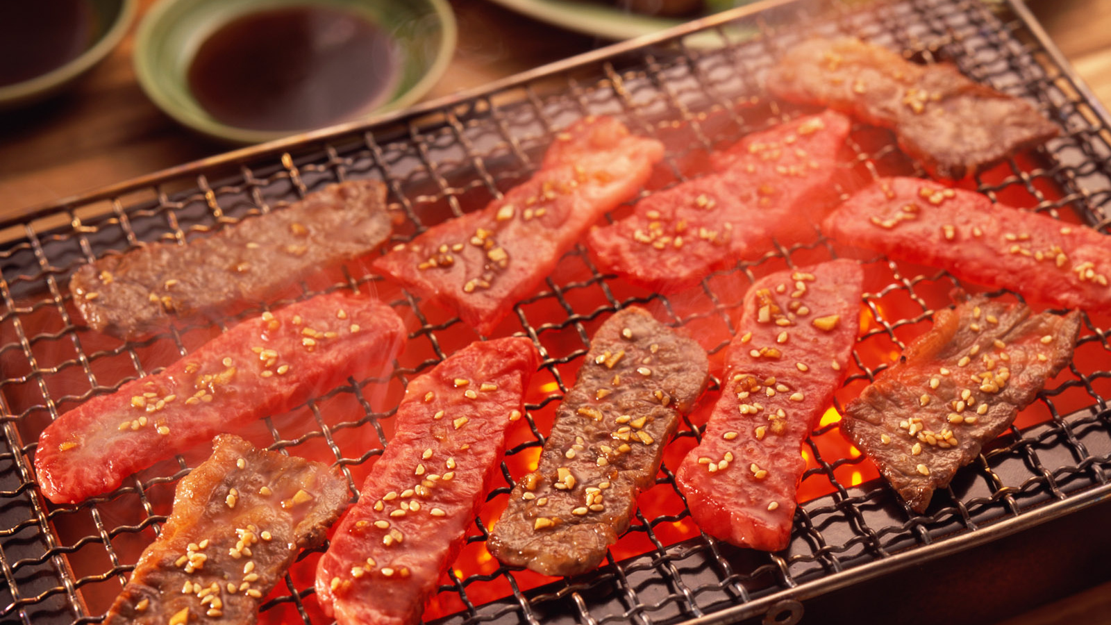 Барбекю кусочки мяса