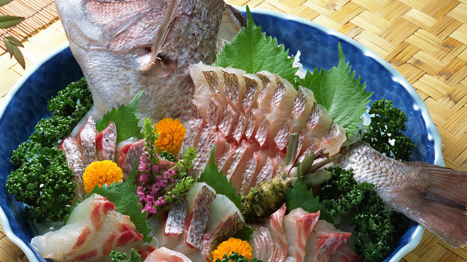 Красивое блюдо с рыбой