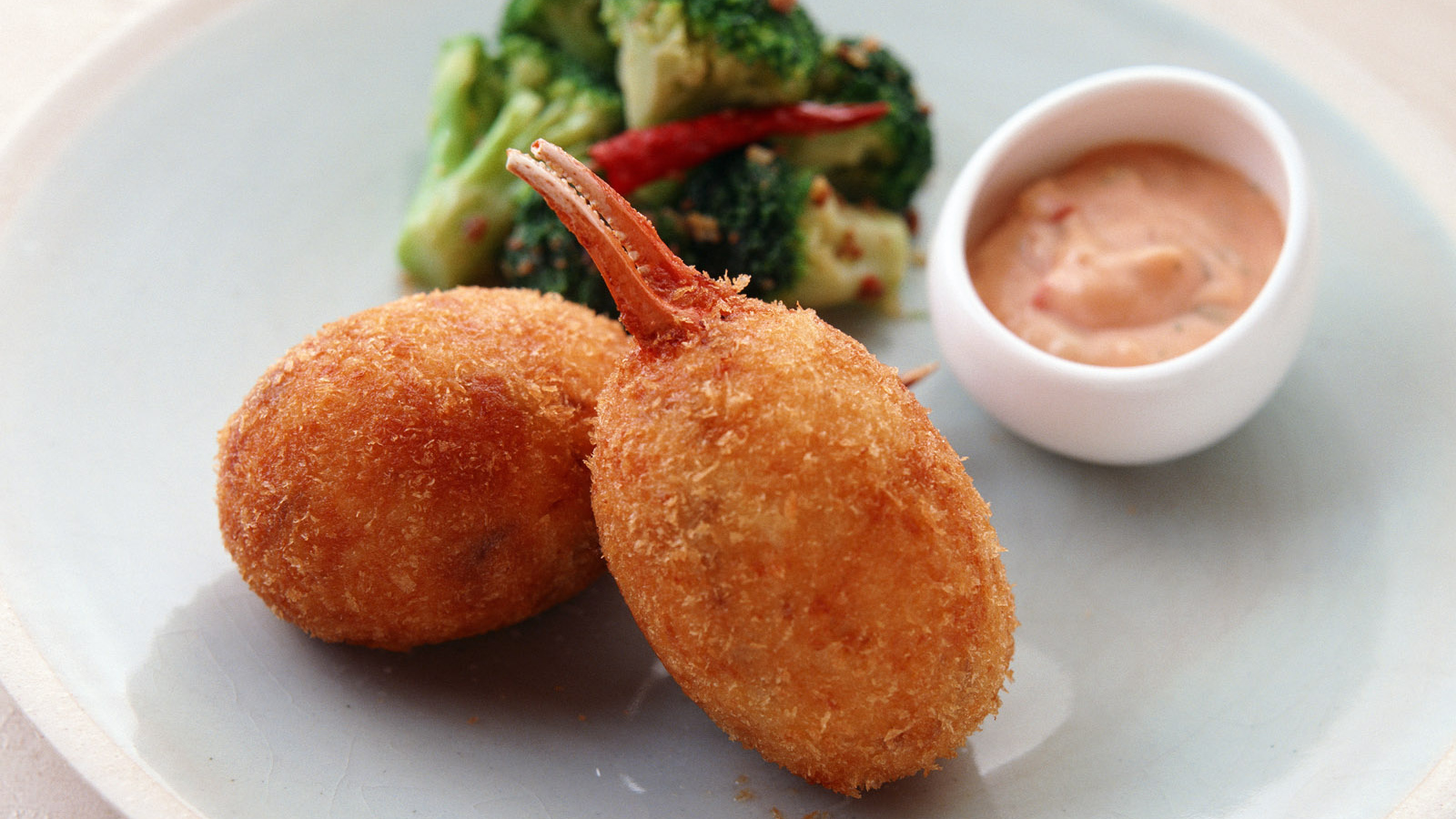 Обжаренный краб