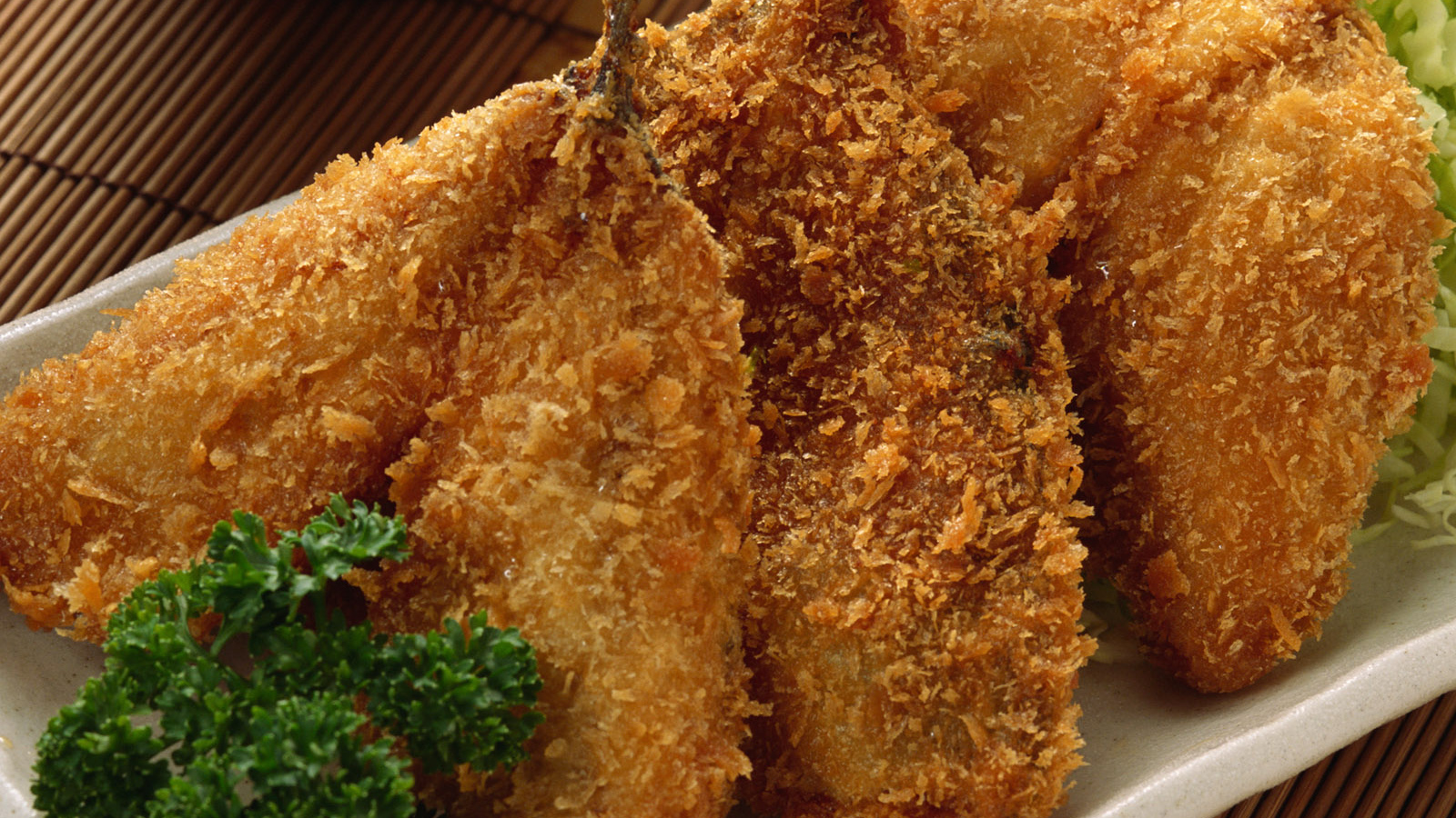 Жаренная рыбка