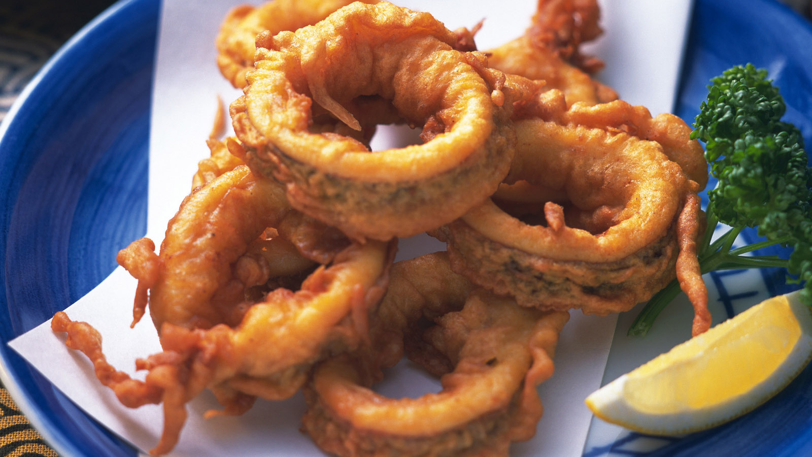 Жаренный кальмар