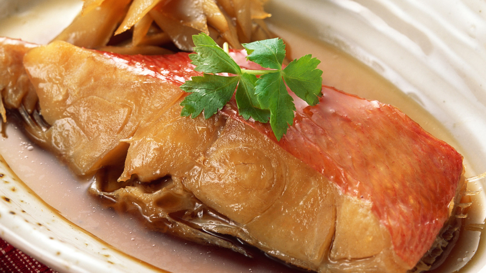 Жаренная форель